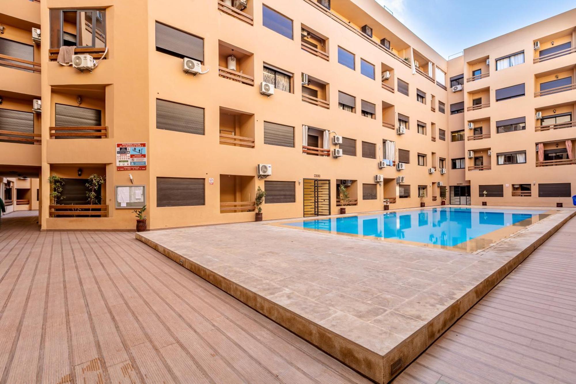 Chic & Cosy Appart Au Centre Ville - 100 % Equipe Marraquexe Exterior foto